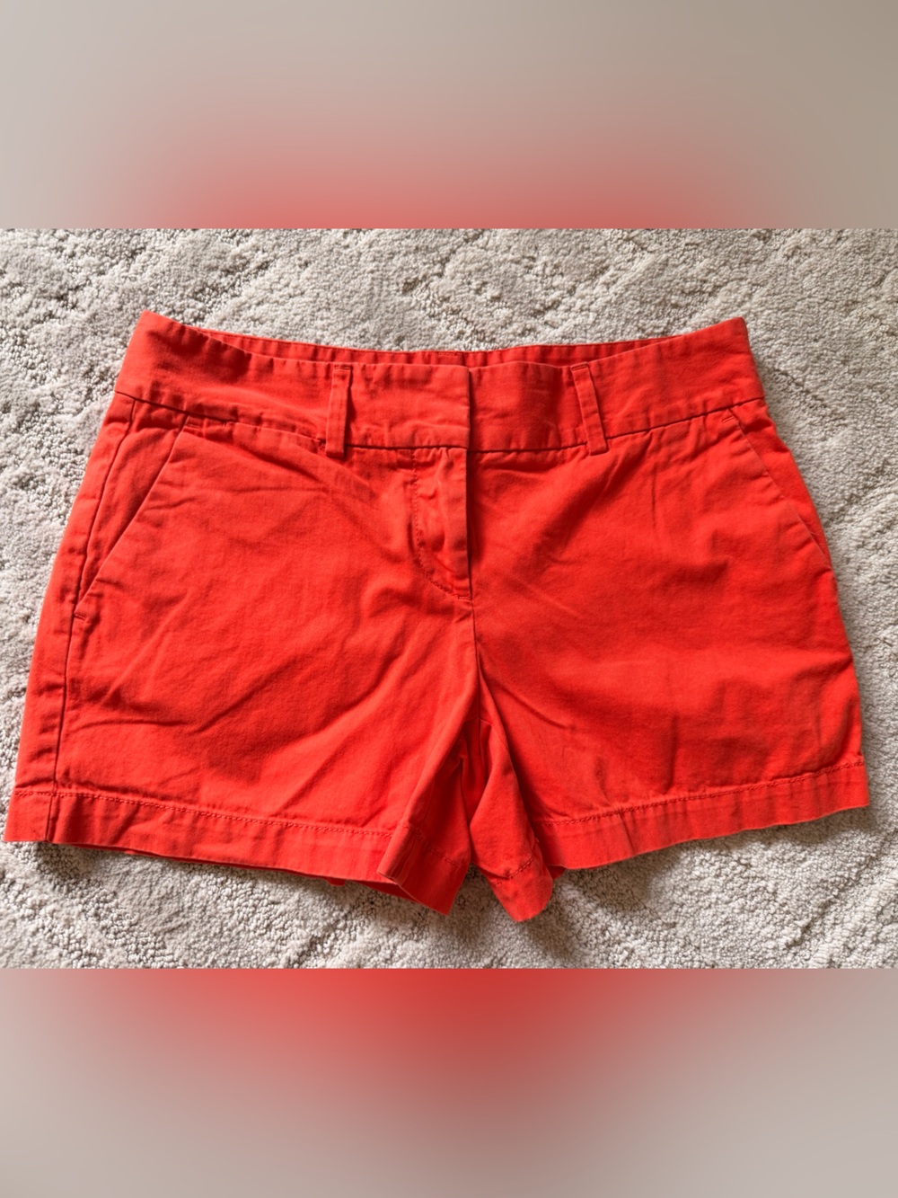 LOFT Bright Red Shorts